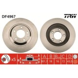 Set disc frana Mazda Rx-8 (Se Fe) 10.03-07.12, Spate, 301X18mm, ventilat, TRW