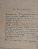 1916 Iasi / Scrisoare nationalista Tomsa A Badareu catre I Andriesescu / A Cusin