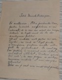 1916 Iasi / Scrisoare nationalista Tomsa A Badareu catre I Andriesescu / A Cusin