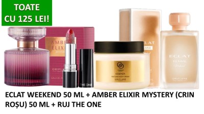 SET AMBER ELIXIR MYSTERY-ECLAT WEEKEND foto