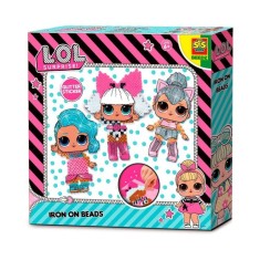 Set de artizanat SES Creative L.O.L margele Beads 1404 piese