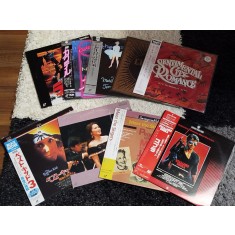 PACK 9 DISCURI =LASEDISC= (NU LP ; NU DISCURI vinil ! ) " Prese japoneze " (VG+)