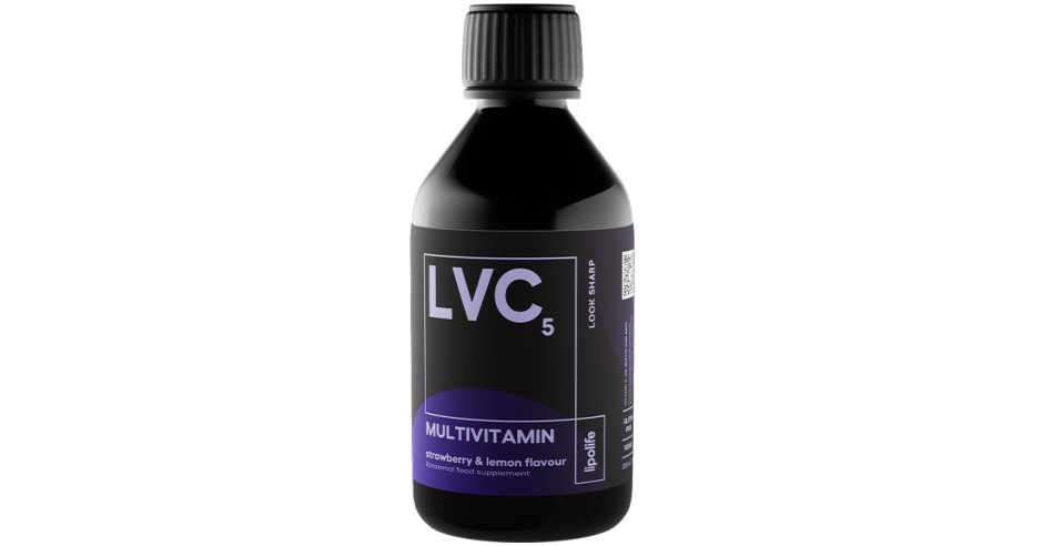 Lipolife LVC5 Multivitamin - Complex de vitamine lipozomale 240ml ...