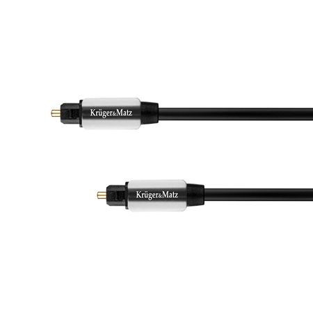 Cablu optic toslink-toslink 1.0m kruger&amp;matz