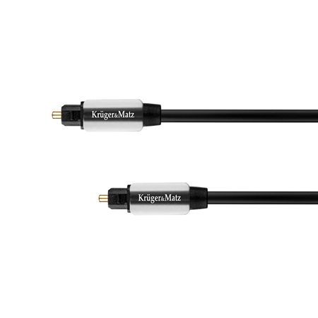 CABLU OPTIC TOSLINK-TOSLINK 1.0M KRUGER&amp;MATZ