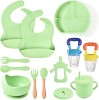 Set diversificare 19 piese pentru bebelusi , EDDA98&reg; din silicon,