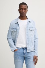 Tommy Jeans geaca jeans barbati, de tranzitie, DM0DM21048