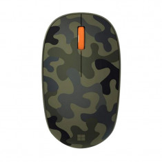 Mouse Microsoft Camo, 1000 dpi, 2 Butoane, Wireless, Rotita Scroll, Bluetooth, Optic, Verde Camuflaj foto