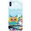 Husa silicon pentru Apple Iphone XS Max, Owl 102