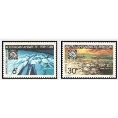 Australian Antarctic 1971 - Antarctic Treaty, serie neuzata