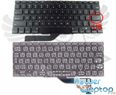 Tastatura Laptop Apple MacBook Pro 15 Retina A1398 2012 layout US fara rama enter mic foto