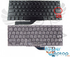 Tastatura Laptop Apple MacBook Pro 15 Retina A1398 ME664 layout US fara rama enter mic foto