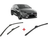 Cumpara ieftin Set 3 stergatoare FORD FIESTA VII (HJ, HF) 2017-2022, pentru parbriz si luneta fata si spate, Bosch Aerotwin