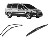 Cumpara ieftin Set 3 stergatoare FORD GALAXY MK II VAN (WA6) 2006-2015, pentru parbriz si luneta, Bosch Twin-Aerotwin