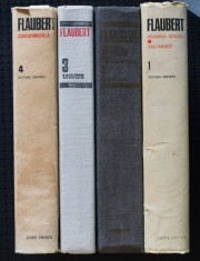 Flaubert - Opere (vol. 1-4, Editura Univers, cartonate) foto