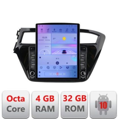 NavigatieHyundai I20 2015-2018 KIT-517 ecran tip TESLA 9.7&amp;quot; 8 core 4+32 4G DSP Android Radio Bluetooth Internet GPS WIFI CarStore Technology foto
