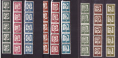 Bundes 1961/64 - Personalitati, Rollenmarken, neuzate de 5 foto