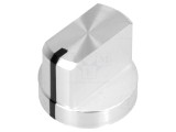 Buton rotativ cu flanșă și indicator aluminiu &Oslash;6mm