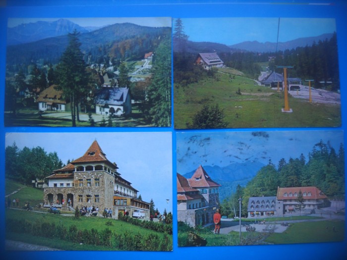 HOPCT LOT 3558 -4 CARTI POSTALE- PREDEAL JUD BRASOV-CIRCULATE