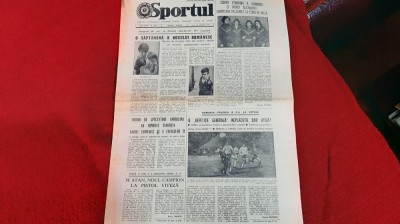 Ziar Sportul 10 10 1977 foto