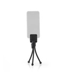 Mini trepied flexibil Nedis pentru smartphone 15.8cm negru