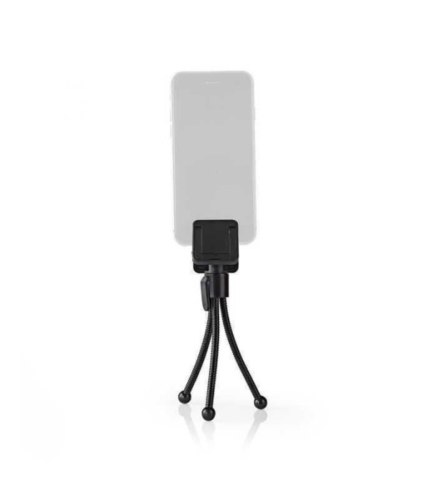 Mini trepied flexibil Nedis pentru smartphone 15.8cm negru