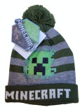 Caciula Minecraft, Creeper Logo, 5-12 ani, Produs ORIGINAL !!, 52, 54