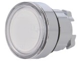 Comutator apasare Schneider Electric 22mm alb IP66 Harmony XB4 ZB4BW313