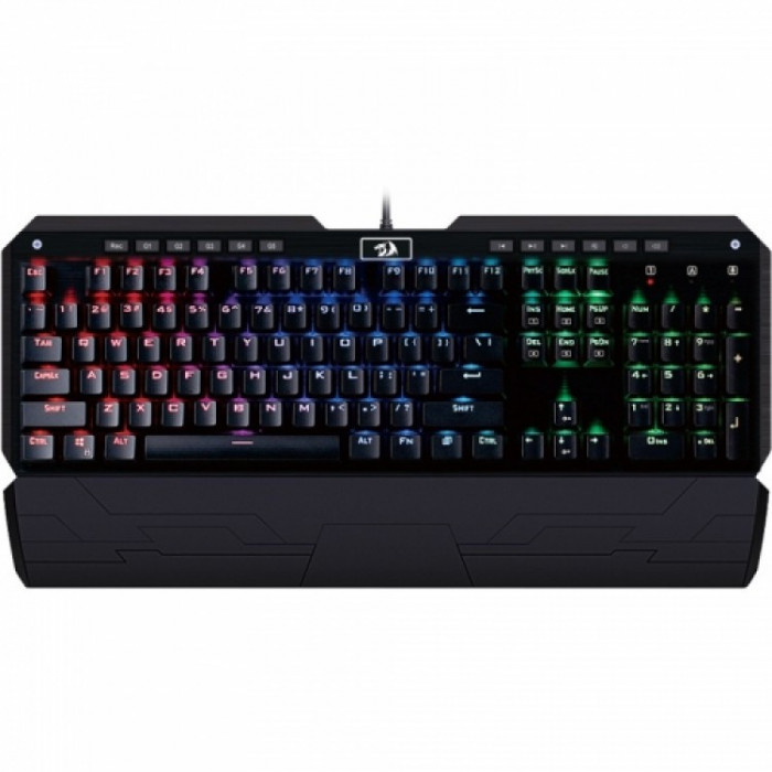 Tastatura gaming mecanica Redragon iluminare LED RGB Indrah