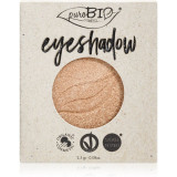 PuroBIO Cosmetics Compact Eyeshadows fard ochi rezervă culoare 01 Sparkling Wine 2,5 g