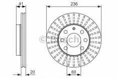 Disc frana OPEL ASTRA F Hatchback (53, 54, 58, 59) (1991 - 1998) BOSCH 0 986 479 840