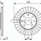 Disc frana OPEL ASTRA F Hatchback (53, 54, 58, 59) (1991 - 1998) BOSCH 0 986 479 840