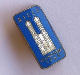 Insigna reprezentand catedrala romano-catolica din Munchen 1962