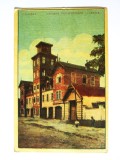 Rara! Carte postala necirculata anii 30 Timisoara:Cazarma Pompierilor din Cartierul Cetate