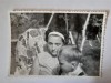 Fotografie 6/9 cm cu mamă și copil &icirc;n 1966