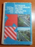 intrebari si raspunsuri privind circulatia rutiera 1977