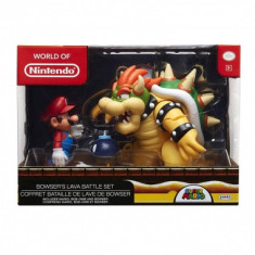 World of Nintendo Mario vs. Bowser Lava Battle 6-15 cm foto