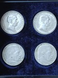 Lot monede argint ,2 lire 1915 ,2 mărci 1937/1938