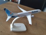 Macheta metalica de avion flyDubai| Decoratie | Perfect pt cadou
