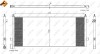 NRF 35891 EASY FIT Condensator, climatizare