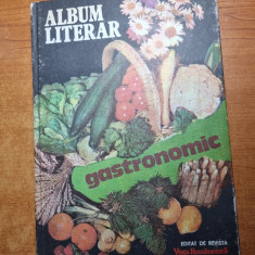 carte de bucate - album literar gastronomic - din anul 1983 - 320 pagini