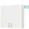 Dulap baie suspendat Roma, front MDF, 2 usi, polite, 70 x 68 cm, alb
