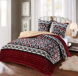 Lenjerie Pat Cocolino Cazzy Co043, Microfibra Plusata, 3 Piese, , Rosu