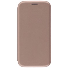 Husa Flip cover magnetic compatibila cu Xiaomi Redmi 9A, Gold - ALC&reg;