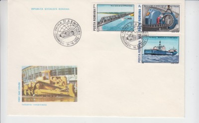 C12 - FDC Romania - Industrie romaneasca - LP1217 - 1989 foto