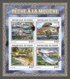 Timbre Niger 2016 - Pesti, Set Complet, Colita + Bloc MNH, Colectie