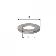 Saibe zincate inguste m27 (28.1/50.0mm), 30/set