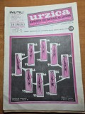 revista umoristica urzica octombrie 1980