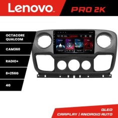 Navigatie Opel Movano, Renault Master 2010-2021 Android radio gps internet 8 core QLED 2K 8+256 360GB 4-Core Lenovo CarStore Technology