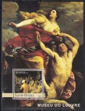 Guineea Bissau 2003 - Mari muzee ale lumiii - Louvre, Colita, Cotă 15 EURO, MNH